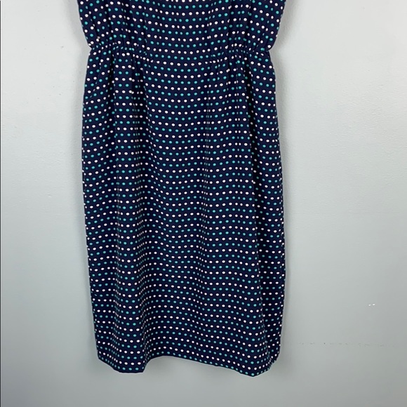 Tommy Hilfiger Navy/Green/White polka dot Dress - Picture 3 of 8